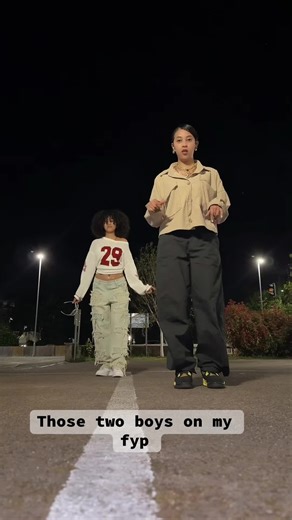 Dynamic Dance Duo: Boys Show Off Their Moves