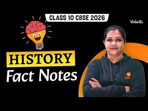 History Fact Notes | Class 10 Social Science | CBSE 2026 | Suba Ma'am