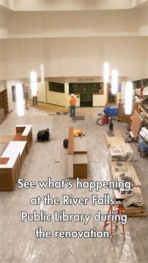 River Falls Public Library renovation updates