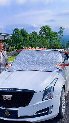 Windshield Cover for Ice and Snow - Car Protection Against Winter Weather