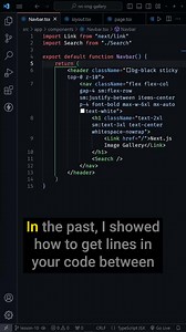 82K views · 991 reactions | How to Get Lines Between Files in VS Code  | Thom Code | Facebook