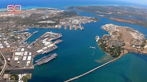 This once-secret storage site provided fuel for the U.S.’s Pacific fleet and its planes. Each of the 20 tanks hidden here can hold 12.5 million gallons of fuel – a container big enough to hold the Statue of Liberty. https://cbsn.ws/3yJtHzK | 60 Minutes