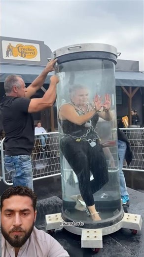 She Had 60 Seconds Underwater… No Air, Chained Hands & Feet 😳⛓️💧