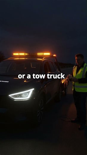 What Happens If Your EV Runs Out of Battery on the Road? #shorts #youtubeshorts