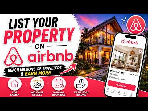 How to List Your Property on Airbnb (2026) | Complete Step-by-Step Guide for Beginners