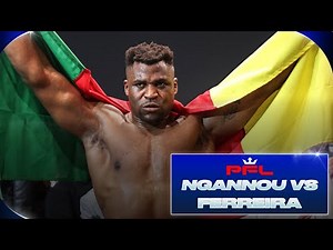 The King is back! 🦁 Francis Ngannou knocks out Renan Ferreira 😱 #battleofthegiants highlights