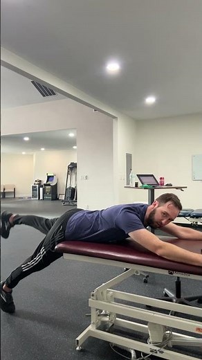 Prone alternating leg lifts
