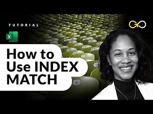 INDEX MATCH Excel Tutorial (Beginner Friendly)