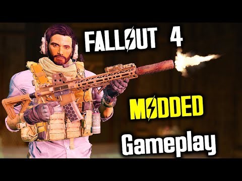 How I SAVED Nick Valentine with 600 MODS! [Fallout 4 Modded]