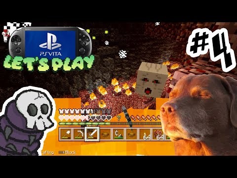 No Happy Ghasts Here :( | Minecraft PS Vita Ep4