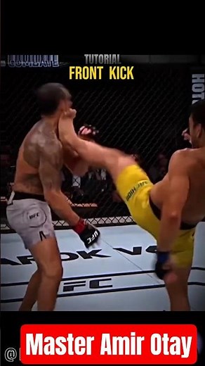 Learn The Most POWERFUL Front Kick Technique RIGHT NOW 🥋💥 #martialartstraining #taekwondo #frontkick