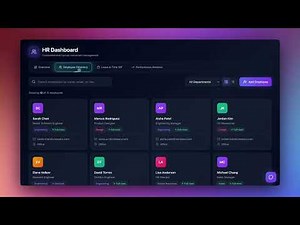 Build an AI-powered HR Dashboard for Mobile, Desktop & Web | Taskade Genesis