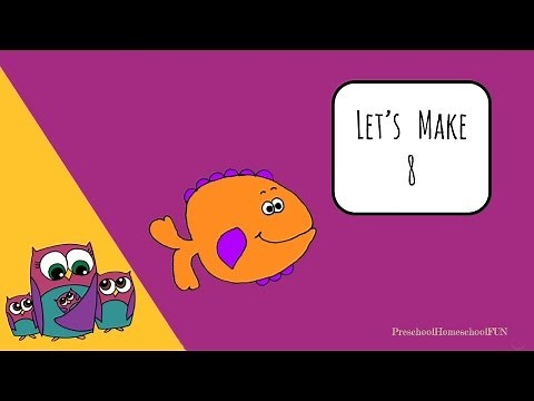 Addition Facts Sums to 10 - Let's Make 8