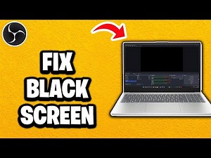 How To Fix Display Capture Black Screen On OBS - Fastest Guide
