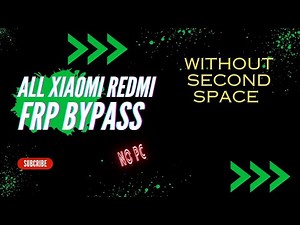 All Xiaomi Redmi FRP bypass without PC