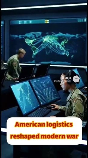 American Logistics Reshaped Modern Warfare 🚚✈️⚓🇺🇸