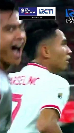 #IDNvKSA Selebrasi Keren Marselino Ferdinan... Gol yang mengembalikan kepercayaan STY kepada nya.