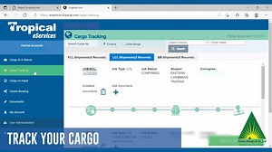 Convenience is right at your fingertip wiith Tropical Shipping eServices! Manage every aspect of your packages transit from our Florida warehouses to St. Kitts and Nevis in a few clicks at www.eservices.tropical.com Registration is FREE and can be completed at www.tropical.com/register-form Contact our offices for more information: St. Kitts: (869) 465-4149 Nevis: (869) 469-0766 #CommittedtoIslandLife #TropicalShipping #SmallPackages #LCL #StKittsShipping #NevisShipping #DeilsleWalwyn #PeopleYou