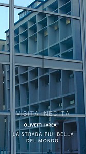LA STRADA PIU' BELLA DEL MONDO Visita in Olivetti IVREA 📌 Domenica 26 ottobre ore 10:00 e ore 15:00 Sapevi che la strada più bella del mondo é a Ivrea? No? E allora cosa aspetti, vieni ad esplorarla con noi! 👀 Un viaggio tra la via Patrimonio dell’Unesco e la storia di una famiglia che ha fatto la storia costruendo la prima fabbrica di macchine da scrivere. Sì, vi porteremo proprio nel cuore della Olivetti ✍🏻 QUANDO? 🗓️ 📌 Domenica 26 ottobre ore 10:00 e ore 15:00 🔜 e altre date che vi comu
