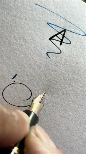 ❤️How to sign letter "A"?❤️#signature #art #calligraphy #handwriting #alphabet