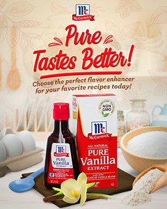 140 reactions · 11 shares | McCormick Pure Vanilla is so versatile...
