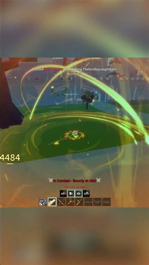 When someone Jumps and you win with v4 #roblox #bloxfruits