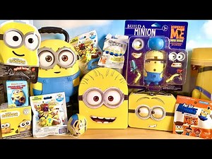 ASMR Awesome Minions squishy oddly satisfying Despicable Unboxing toys Collection