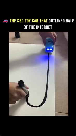 Tech Gadgets Innovations on Instagram: "🚗 The $30 Toy Car That Outlined Half of the Internet A tiny blue LED-lit car stole the show this week, following hand-drawn marker lines like it’s reading a map only kids understand. @ailaxavia’s 17-second post dropped on Dec 29, 2025, scoring 588K views and fueling a reply storm full of Amazon recommendations for budget line-following toys. Reactions ranged from “perfect STEM starter kit” to “my walls will never recover from marker experiments,” alongsid