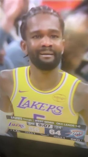 That some bs #nba #losangeleslakers #okcthunder #lakers #thunder | los angeles lakers
