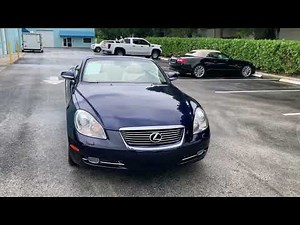 2006 Lexus SC430 Walkaround + Convertible Top Operation