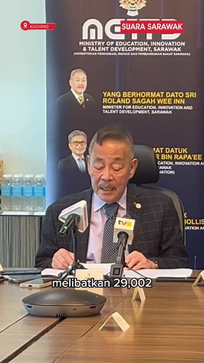 64K views · 1.2K reactions | Subjek Bahasa Inggeris catat keputusan paling cemerlang UP-DLPS 6 dengan kadar lulus 90.97% | Suara Sarawak | Facebook