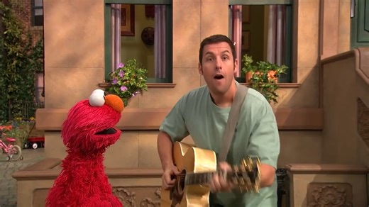 ELMO LOVES THIS SONG! Thank you, Mr. Adam Sandler for Elmo's favorite song. 🎶❤️😊 | Elmo