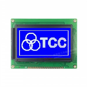 [Hot Item] Monochrome 12864 Blue LCD Panel St7920 Controller Graphic Screen Module