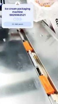 Ice Cream Packing Machine 🍦 | High Speed Automatic Packaging | Start Your Ice Cream Business Today