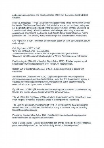 Comprehensive WGU C963 Study Guide American Politics and US Constitution Key Concepts Review