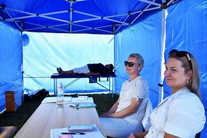 Porady medyczne i zabawa na Rodzinnym Pikniku Zdrowia w Mircu. Zobacz zdjęcia