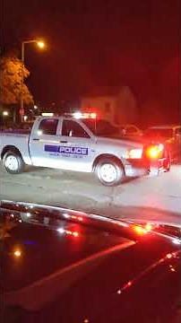 Police break up car meet in an epic way!!! ( "COPS" theme song by Inner Circle) 845alliance meet!