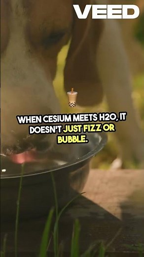 Watch Cesium Explode on Water! #cesium #explode #science #knowledge #facts #chemistry