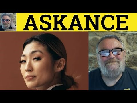 🔵 Askance Meaning - Askance Examples - Askance Defined - Adverbs - Semi-Formal - Askance