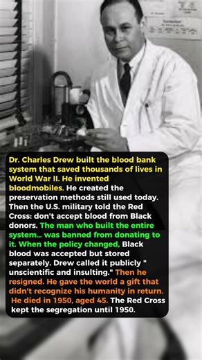 He Saved Millions of Lives. His Own Blood Wasn't Good Enough.