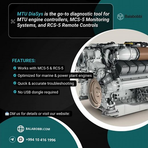 📌How to Diagnose MTU Engines FAST? #mtudiasys #mtuengines #enginediagnostics #mtucontrollers #mtu