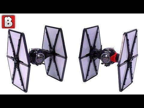 Super Detailed LEGO First Order TIE Fighter MOC! Star Wars Custom Build