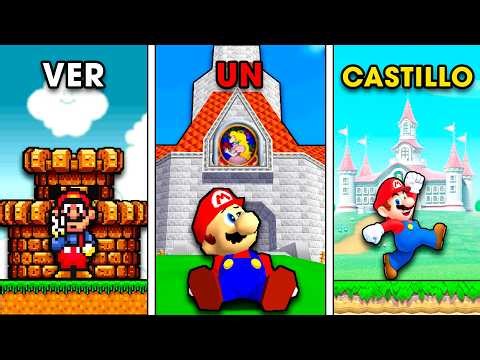 Qué tan RÁPIDO puedes ENCONTRAR un CASTILLO en cada juego de MARIO