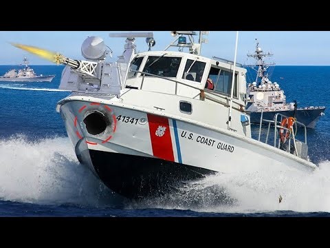 U.S. Coast Guard Launches the Dragon | Insane CIWS Gun, 9000 Rounds Per Minute!
