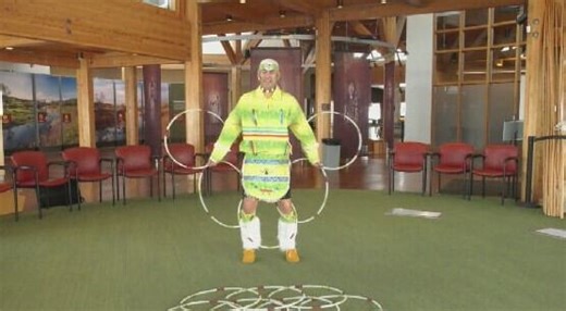 Sask. hoop dancer featured at Wanuskewin