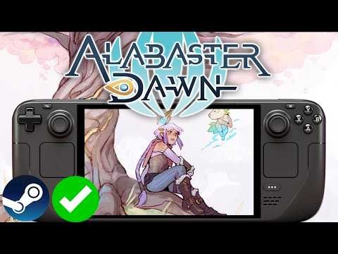 Alabaster Dawn Steam Deck Performance: NEW Crosscode Dev 2.5D Action RPG