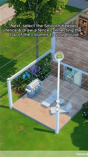 How to Build a Custom Garden Pergola in The Sims 4 🌿