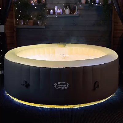 47K views · 306 reactions |  IT'S HERE! The new CleverSpa Monte Carlo Hot Tub!  The Monte Carlo features a high tech system that links to the CleverLink App, allowing you to control your spa anywhere! Not to mention inbuilt, multi-function LED lights, 130 air jets & many extras! https://bit.ly/3am6MZy | The Range | Facebook