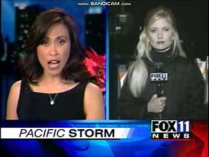KTTV Fox 11 Ten O'Clock News Saturday open December 31, 2005