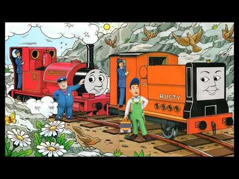 Skarloey and Garreth helping Rusty and Mike 🔧 🔨